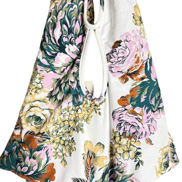 Maaji Jacobean Maia Plunge Floral Paisley Print Reversible One Piece Swimsuit M - Picture 6 of 13